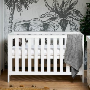 Obaby Cotbed Nika White Wash Obaby Cotbed Nika White Wash