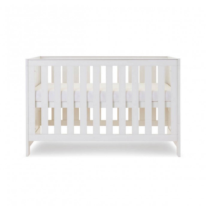 Obaby Cotbed Nika White Wash