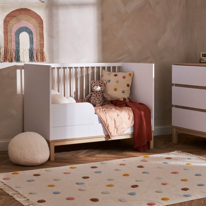 Obaby Cotbed Mini Astrid White