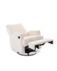 Obaby Swivel Glider Chair Madison Oatmeal
