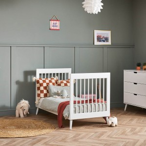 Obaby Cotbed Maya Nordic White Obaby Cotbed Maya Nordic White