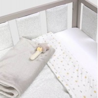 Baby Elegance Bedding Set 5pc Sun Moon and Stars