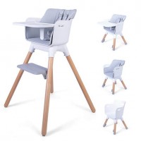 Red Kite Highchair Feed Me Kombo Grey