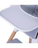 Red Kite Highchair Feed Me Kombo Grey Red Kite Highchair Feed Me Kombo Grey