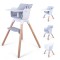 Red Kite Highchair Feed Me Kombo Grey Red Kite Highchair Feed Me Kombo Grey