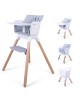 Red Kite Highchair Feed Me Kombo Grey Red Kite Highchair Feed Me Kombo Grey
