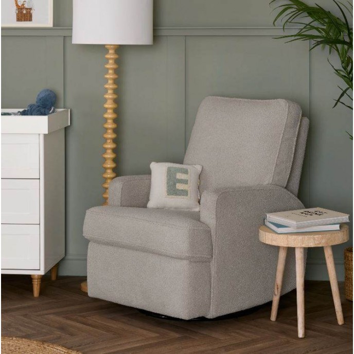 Obaby Swivel Glider Chair Madison Teddy Truffle Obaby Swivel Glider Chair Madison Teddy Truffle