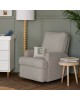 Obaby Swivel Glider Chair Madison Teddy Truffle Obaby Swivel Glider Chair Madison Teddy Truffle