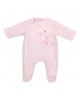 Dandelion Cotton Sleepsuit Elephant Balloon Pink Newborn