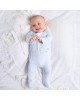 Dandelion Cotton Sleepsuit Elephant Balloon Blue Newborn