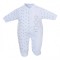 Dandelion Cotton Sleepsuit Triple Stars Blue Newborn