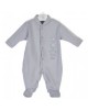 Dandelion Cotton Sleepsuit Triple Stars Grey  00-03m