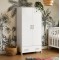 Obaby Double Wardrobe Nika White Wash Obaby Double Wardrobe Nika White Wash