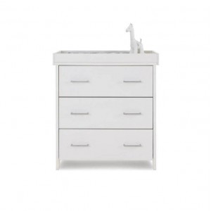 Obaby Changing Unit Nika White Wash Obaby Changing Unit Nika White Wash