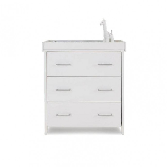 Obaby Changing Unit Nika White Wash