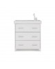 Obaby Changing Unit Nika White Wash