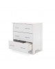 Obaby Changing Unit Nika White Wash