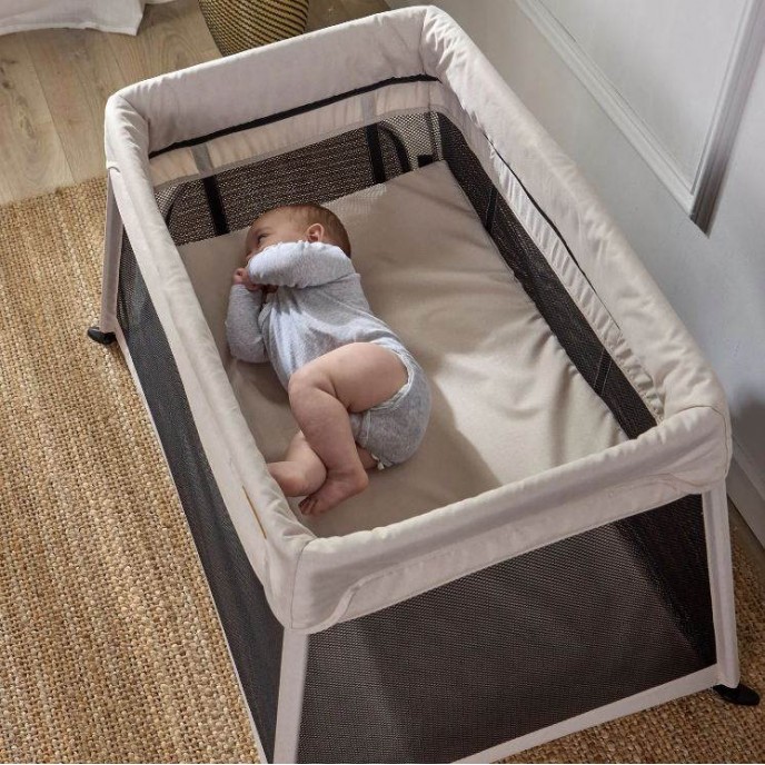 Baby Elegance Travel Cot Air2 Stone Baby Elegance Travel Cot Air2 Stone