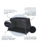 Baby Elegance Travel Cot Air2 Stone