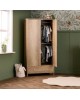 Obaby Double Wardrobe Oak Obaby Double Wardrobe Oak
