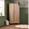 Obaby Double Wardrobe Oak Obaby Double Wardrobe Oak
