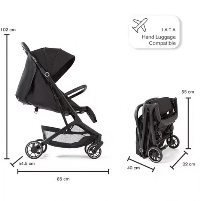 Red Kite Stroller Push Me Explor Black
