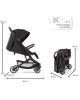 Red Kite Stroller Push Me Explor Black