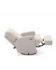 Obaby Swivel Electric Glider Chair Madison Teddy Ivory Obaby Swivel Electric Glider Chair Madison Teddy Ivory