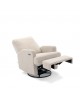 Obaby Swivel Electric Glider Chair Madison Teddy Ivory Obaby Swivel Electric Glider Chair Madison Teddy Ivory