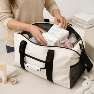 Baby Elegance Changing Weekend Bag Sand