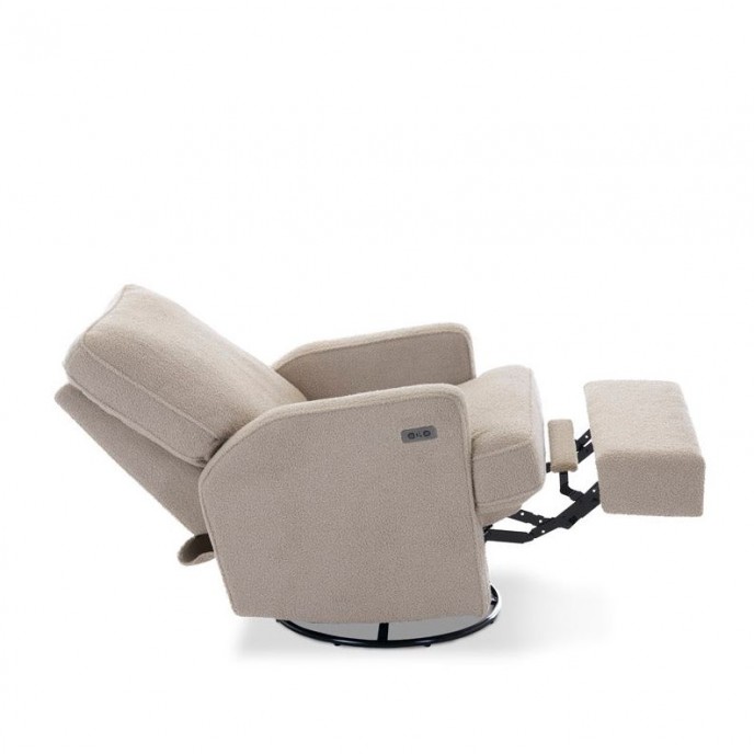 Obaby Swivel Electric Glider Chair Madison Teddy Truffle Obaby Swivel Electric Glider Chair Madison Teddy Truffle