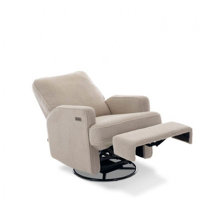 Obaby Swivel Electric Glider Chair Madison Teddy Truffle Obaby Swivel Electric Glider Chair Madison Teddy Truffle