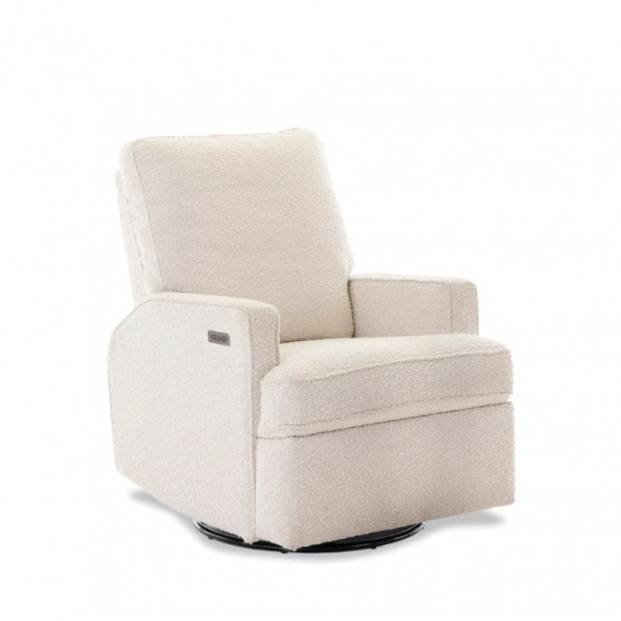 Obaby Swivel Electric Glider Chair Madison Boucle Obaby Swivel Electric Glider Chair Madison Boucle