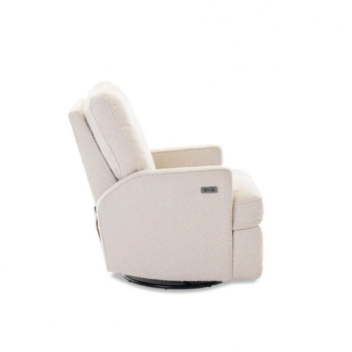 Obaby Swivel Electric Glider Chair Madison Boucle Obaby Swivel Electric Glider Chair Madison Boucle