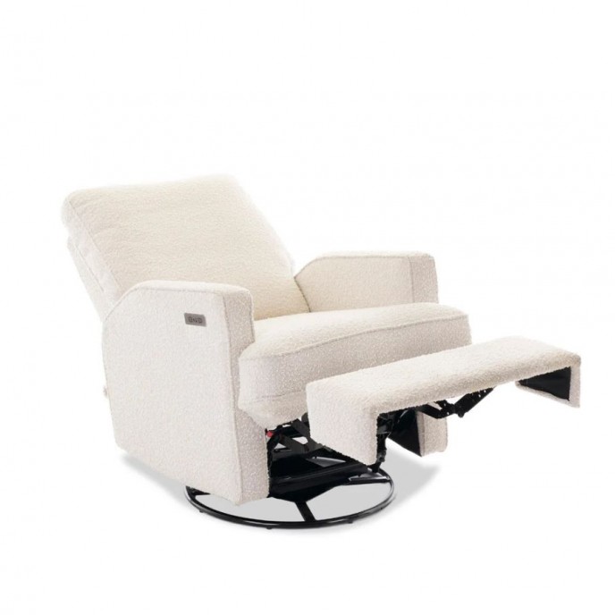 Obaby Swivel Electric Glider Chair Madison Boucle Obaby Swivel Electric Glider Chair Madison Boucle
