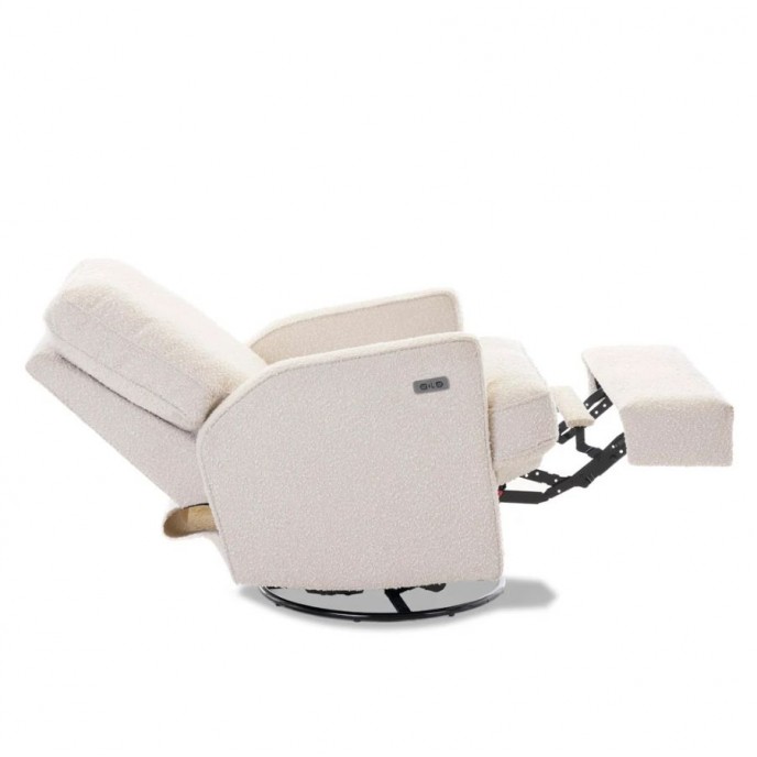 Obaby Swivel Electric Glider Chair Madison Boucle Obaby Swivel Electric Glider Chair Madison Boucle