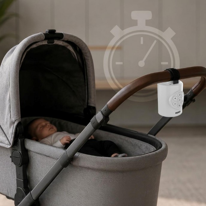 Neno Stroller Rocker with Music Averto Black