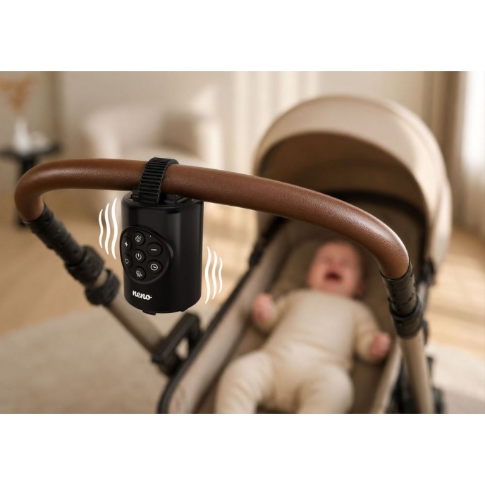 Neno Stroller Rocker with Music Averto Black