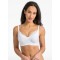 Jojo Maman Bebe Nursing Bra Lacey Trim White Jojo Maman Bebe Nursing Bra Lacey Trim White