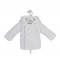 Dandelion Hooded Knitted Baby Jacket White