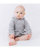 Dandelion Hooded Knitted Baby Jacket Grey