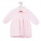 Dandelion Pearl Button Pleated Coat Pink