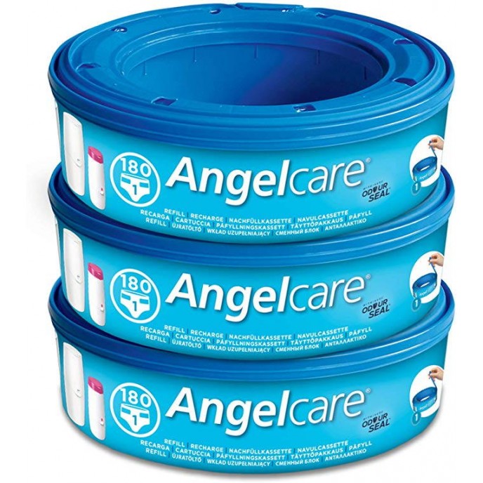 Angelcare Captiva Diaper Disposal System Refills 3pk
