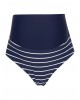 Jojo Maman Bebe Maternity Tankini Navy Stripe