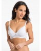 Jojo Maman Bebe Nursing Bra Lace White