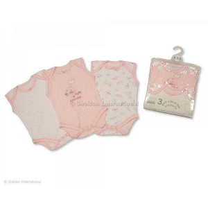 Vests Sleeveless 3pk Girl Vests Sleeveless 3pk Girl