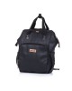 Chipolino Mama Backpack Black Leather