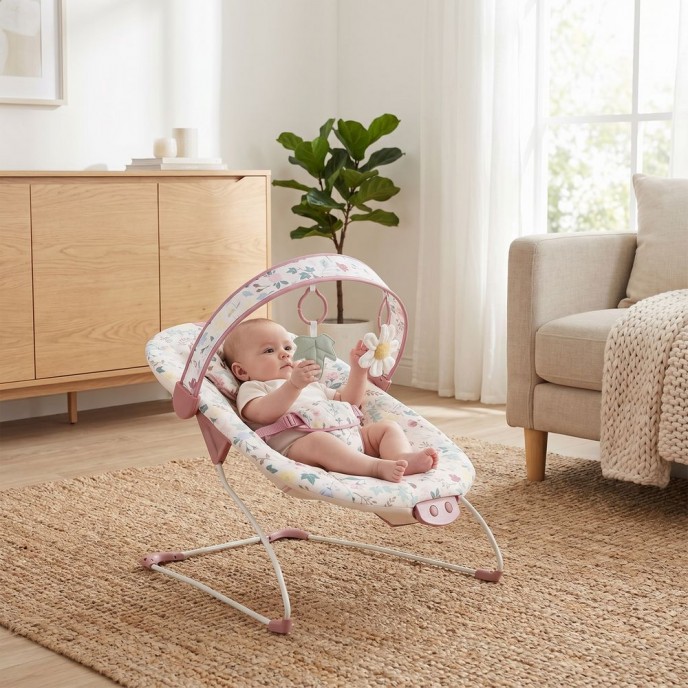 Red Kite Bouncer Cozy Bounce Rose & Ivy