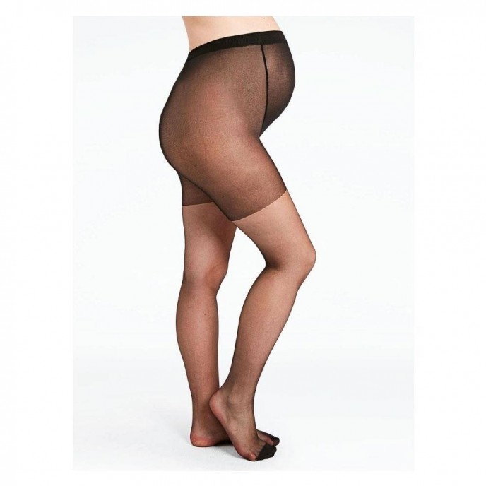 Jojo Maman Bebe Support Tights 2Pk 15Denier Black - Mum n Me Baby