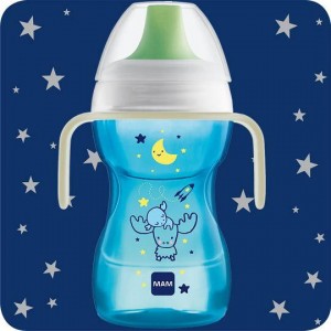 Mam Fun to Drink Cup 270ml 8m+ Night Blue Mam Fun to Drink Cup 270ml 8m+ Night Blue